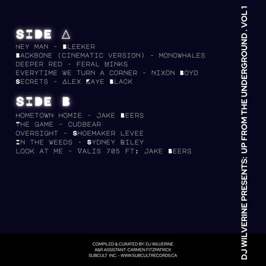 DJ WILverine's Up From The Underground Volume 1